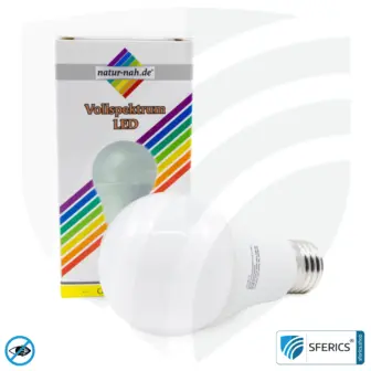 11 watt LED full spectrum 3step | dimming without dimmer: bright like 100 watts (100%), 50% or 15%, 1000 lumens | CRI 95 | flickerfree | daylight | E27 | business quality 13 11 watt LED full spectrum 3step | dimming without dimmer: bright like 100 watts (100%), 50% or 15%, 1000 lumens | CRI 95 | flickerfree | daylight | E27 | business quality