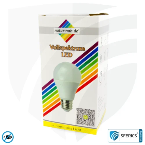 11 watt LED full spectrum 3step | dimming without dimmer: bright like 100 watts (100%), 50% or 15%, 1000 lumens | CRI 95 | flickerfree | daylight | E27 | business quality