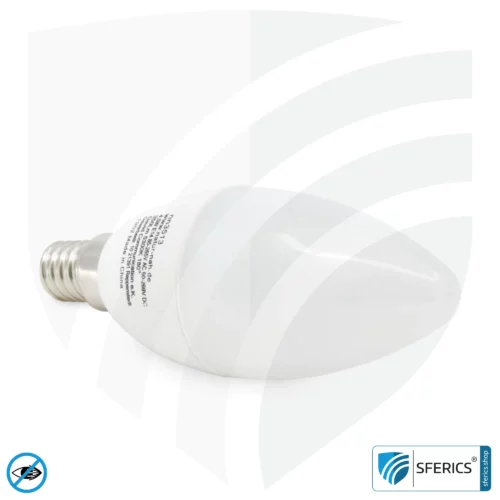 4,5 watt LED full spectrum candle | bright like 45 watts, 420 lumens | CRI 95 | flickerfree | daylight | E14 | business quality