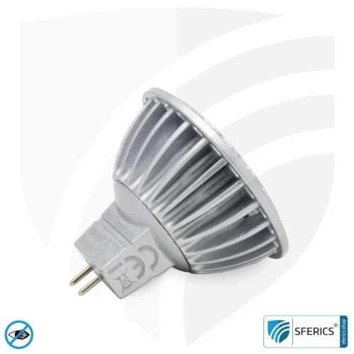 6 watt LED spot full spectrum | bright like 35 watts, 450 lumens | CRI 95 | dimmable | flicker-free | daylight | GU5.3 (MR16) | business quality