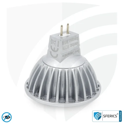 6 watt LED spot full spectrum | bright like 35 watts, 450 lumens | CRI 95 | dimmable | flicker-free | daylight | GU5.3 (MR16) | business quality