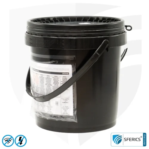 Shielding paint MAX54 | RF screening attenuation against electrosmog up to 100 dB at 40 GHz | TÜV SÜD certified | developed for maximum shielding against electrosmog by 5G or WIFI 6