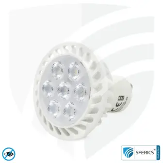 6 watt LED spot full spectrum 3step | dimming without dimmer: bright like 35 watts (100%), 50% or 15%, 480 lumens | CRI 95 | flickerfree | daylight | GU10 | business quality 2 6 watt LED spot full spectrum 3step | dimming without dimmer: bright like 35 watts (100%), 50% or 15%, 480 lumens | CRI 95 | flickerfree | daylight | GU10 | business quality