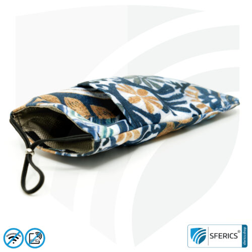 Cell phone case eWall for the smartphone | FELIX.BLUE | anti electrosmog incl. 5G | 3in1 protection incl. RFID blocker | cell phone case for iPhone, Android, ... | XXL