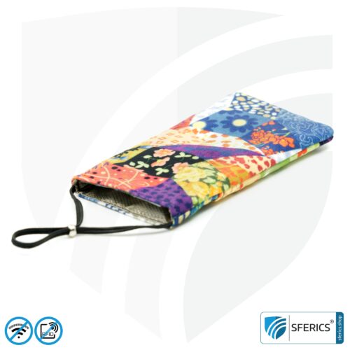 Cell phone case eWall for the smartphone | Unique in design FELIX.ROSE | anti electrosmog incl. 5G | 3in1 protection incl. RFID blocker | cell phone case for iPhone, Android, ... | XL