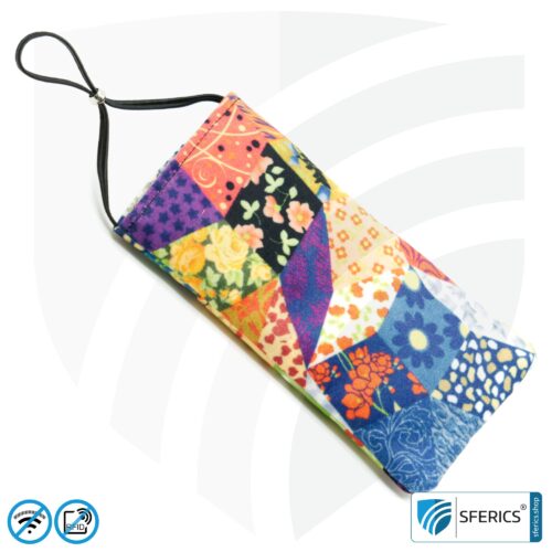 Cell phone case eWall for the smartphone | Unique in design FELIX.ROSE | anti electrosmog incl. 5G | 3in1 protection incl. RFID blocker | cell phone case for iPhone, Android, ... | XL