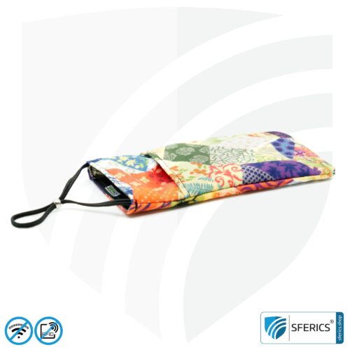 Cell phone case eWall for the smartphone | Unique in design FELIX.ROSE | anti electrosmog incl. 5G | 3in1 protection incl. RFID blocker | cell phone case for iPhone, Android, ... | XL