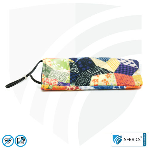 Cell phone case eWall for the smartphone | Unique in design FELIX.ROSE | anti electrosmog incl. 5G | 3in1 protection incl. RFID blocker | cell phone case for iPhone, Android, ... | XXL