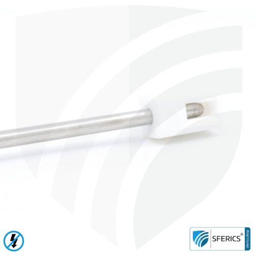 Grounding connection rod | grounding rod for anchoring in the earth | also ideal for earthing