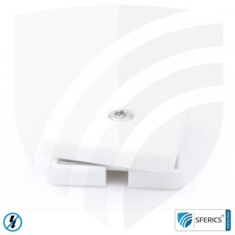 Mobile grounding plate | for grounding canopy, floor underlay, tent, sleeping bag, bed linen, blanket, etc. | GCS
