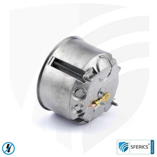 Shielded cavity wall box, flat | 47 mm | installation box in drywall, as a junction box or switch box | halogen free