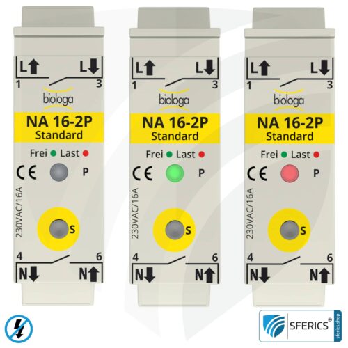 Demand switch NA 16-2P Standard | two-pole disconnection | LED control lamp included