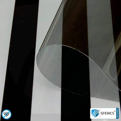 RDF62 shielding window film | SET | RF screening attenuation against electrosmog up to 18 dB | 152 cm width | 62 % light transmission