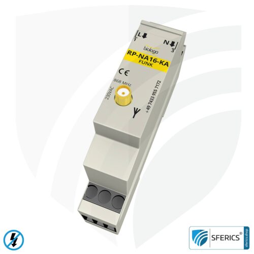 Fuse box repeater RP-NA16-KA | repeater for the fuse box | level 2 | master switch setup | building biological radio technology according to the EnOcean standard