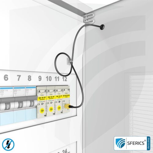 Repeater RP-NA16-KA | level 2 repeater for the fuse box | master switch set-up | building biology save wireless technology according to EnOcean standard