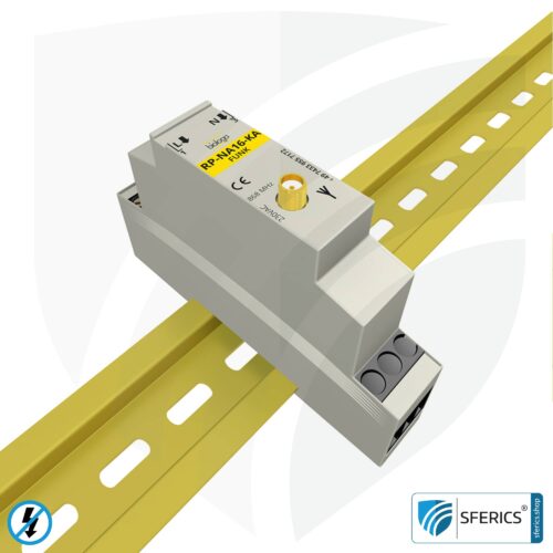Repeater RP-NA16-KA | level 2 repeater for the fuse box | master switch set-up | building biology save wireless technology according to EnOcean standard