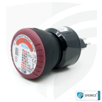 TESTAVIT SCHUKI 3 LCD | socket tester | quick check of grounding and wiring | Switzerland
