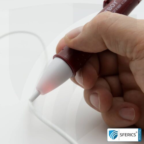 TEST BOY 114 | contactless voltage tester for the detection of electrical cable breaks | measurement from 12 volts AC low voltage