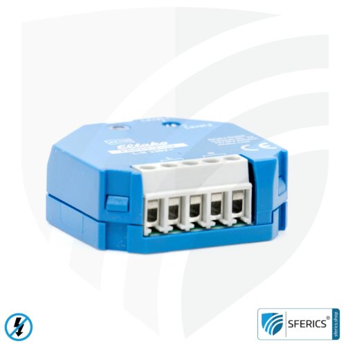 Flush-mounted repeater RP-NA16-UP | level 1+2 repeater for mounting in installation box | master switch set-up | building biology safe wireless technology according to EnOcean standard