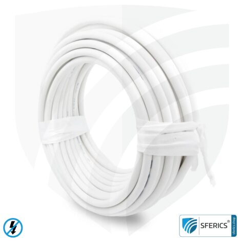 Cable reel with shielded installation cable, 25 meters