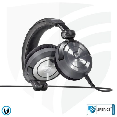 Ultrasone PRO 900i headphones | ULE technology integrated | Ultra Low Emission (ULE) is the MU metal protective shield for the ears