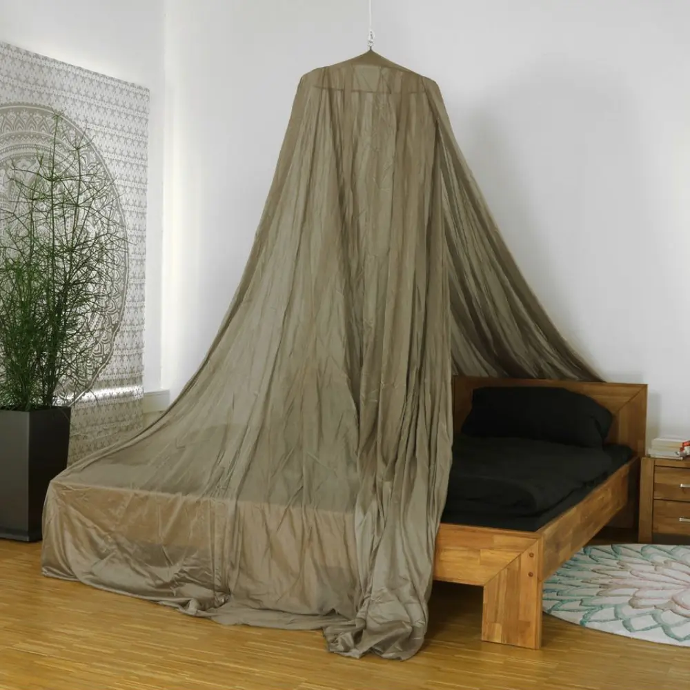 Shielding canopy electrosmog BUDGET | DOUBLE BED | pyramid shape | Shielding RF over 99.99% (44 dB) | groundable | Made in China