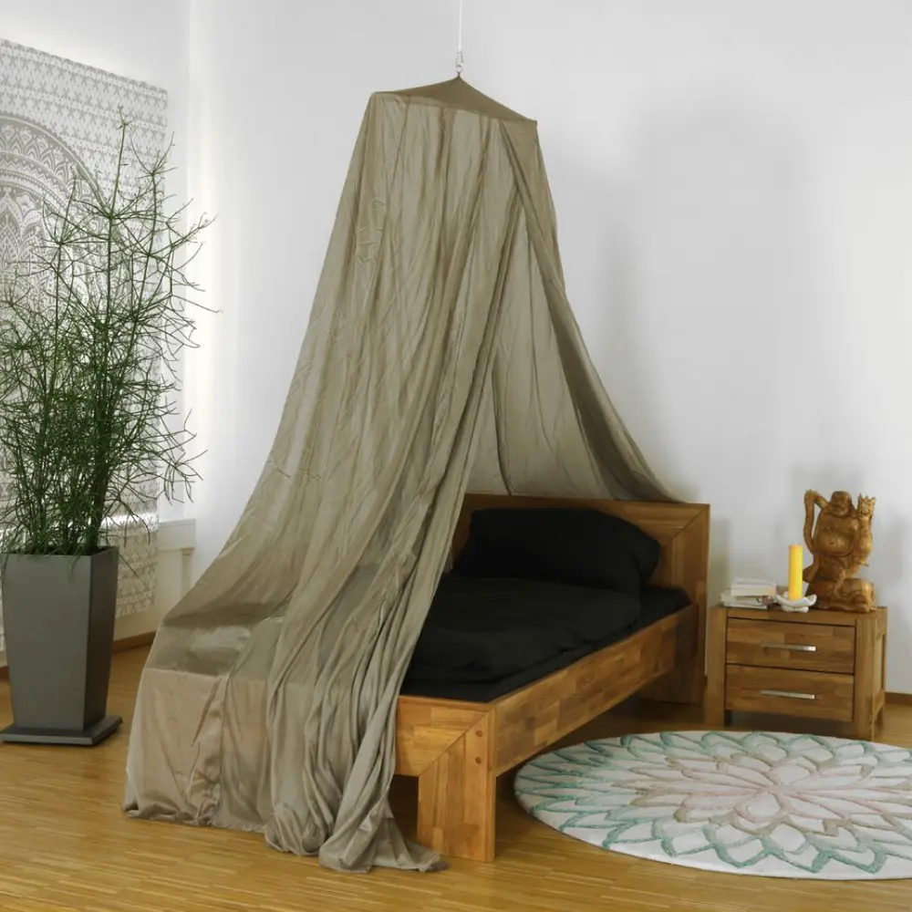 Shielding canopy electrosmog BUDGET | SINGLE BED | pyramid shape | Shielding RF over 99.99% (44 dB) | groundable | Made in China