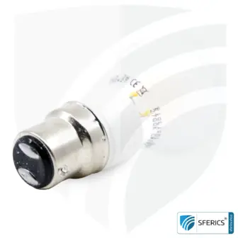 Universal adapter bulbs | E14 bulbs on B22 bayonet socket 17 Universal adapter bulbs | E14 bulbs on B22 bayonet base