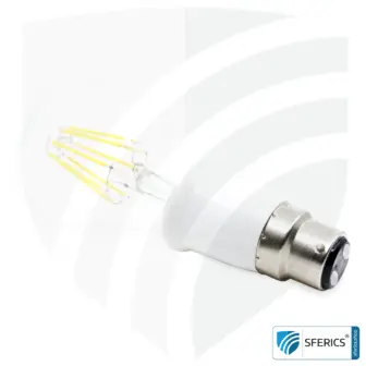 Universal adapter bulbs | E27 bulbs on B22 bayonet socket 22 Universal adapter bulbs | E27 bulbs on B22 bayonet socket