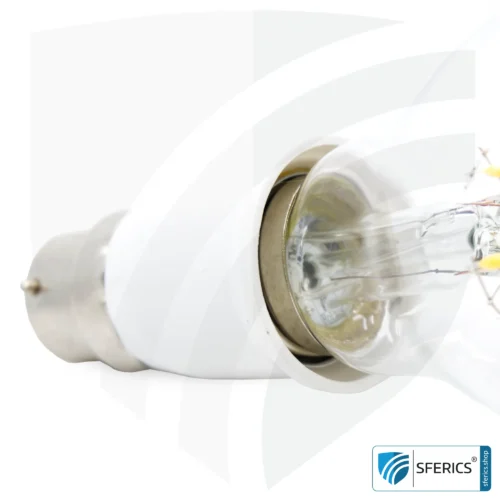 Universal adapter bulbs | E27 bulbs on B22 bayonet socket