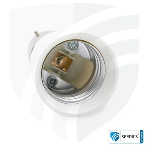 Universal adapter bulbs | E27 bulbs on B22 bayonet socket