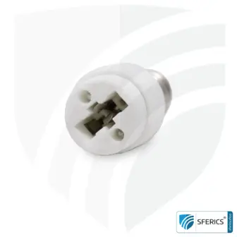 Universal adapter bulbs | G9 bulbs on E14 socket 8 Universal adapter bulbs | G9 base to E14 socket