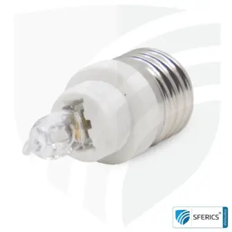 Universal adapter bulbs | G9 bulbs on E27 socket 13 Universal adapter bulbs | G9 bulbs on E27 base