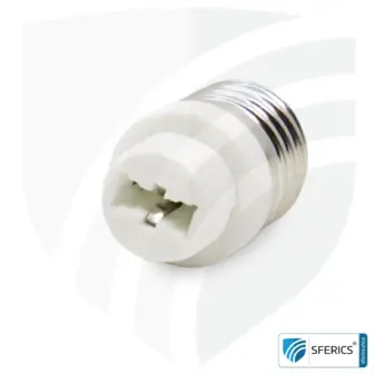 Universal adapter bulbs | G9 bulbs on E27 socket 11 Universal adapter bulbs | G9 bulbs on E27 base