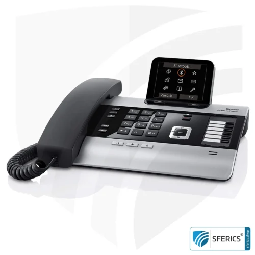 GIGASET DX800A phone, wired | low-radiation thanks to ECO DECT+ | analogue, digital, VoIP (SIP) | with answering machine 2 GIGASET DX800A phone, wired | low-radiation thanks to ECO DECT+ | analogue, digital, VoIP (SIP) | with answering machine