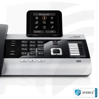 GIGASET DX800A phone, wired | low-radiation thanks to ECO DECT+ | analogue, digital, VoIP (SIP) | with answering machine 10 GIGASET DX800A phone, wired | low-radiation thanks to ECO DECT+ | analogue, digital, VoIP (SIP) | with answering machine