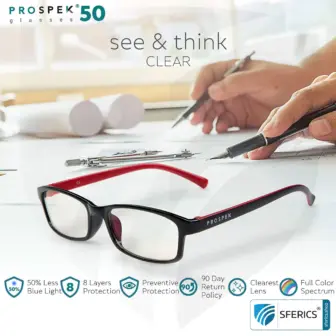 Anti blue light computer glasses PRO by PROSPEK | high-quality glasses for the many hours a day on the PC, smartphone, tablet, TV, LED light, ... 11 Anti blue light computer glasses PRO by PROSPEK | high-quality glasses for the many hours a day on the PC, smartphone, tablet, TV, LED light, ...