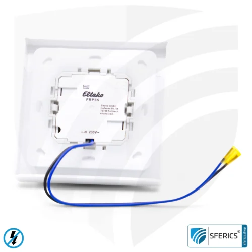 Surface-mounted repeater RP-NA16-AP | level 2 repeater for mounting on installation box | master switch set-up | building biology save wireless technology according to EnOcean standard