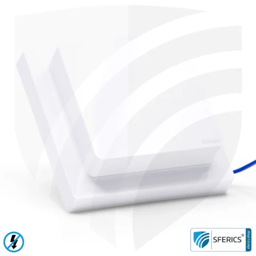 Surface-mounted repeater RP-NA16-AP | Eltako FRP65/230V-wg | level 2 repeater for mounting on installation box | master switch set-up | building biology save wireless technology according to EnOcean standard