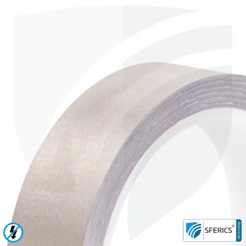 Grounding strap GSX, self-adhesive | grounding of shielding paint, shielding netting, shielding fleece, etc.