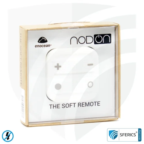 Hand-held transmitter TX-NA16-HAND | 2-channel remote control | master switch set-up | building biology save radio technology according to EnOcean standard