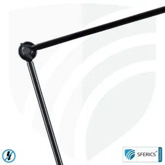 Shielded lamp LONDON in the design BLACK | desk lamp for the bright workplace or as an ingenious work lamp | E27 15 Shielded lamp in the design BLACK | desk lamp for the bright workplace or as an ingenious work lamp | E27 socket