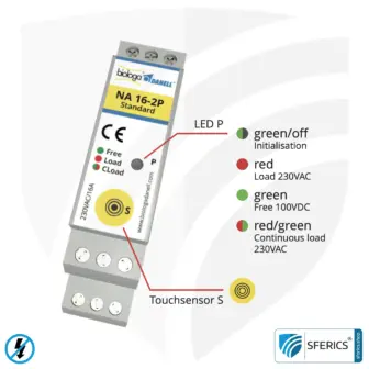 Demand switch NA 16-2P Standard | double-pole disconnection | self-learning | including LED indicator light 10 Demand switch NA 16-2P Standard | double-pole disconnection | self-learning | including LED indicator light