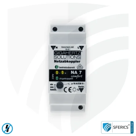 Demand switch NA7 comfort | LED tester and x21 mains filter included
