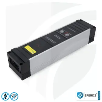 Powerline filter for groundable canopy, tent and sleeping bag | shielding range from 2 to 68 MHz | attenuation of Powerline (PLC / DLAN) frequencies from the grounding cable 11 Powerline filter for groundable canopy, tent and sleeping bag | shielding range from 2 to 68 MHz | attenuation of Powerline (PLC / DLAN) frequencies from the grounding cable