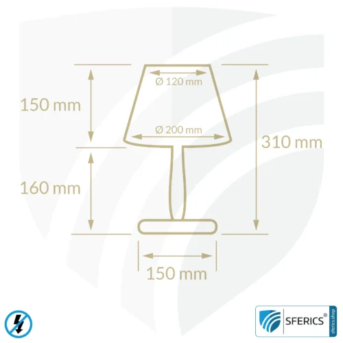 Shielded table lamp made of beechwood | Conical shape | NATURAL lampshade | made of Chintz, a cotton fabric in linen weave | E27 socket 9 Shielded table lamp made of beech wood | lampshade NATURE | Chintz, a cotton fabric with a linen weave | E27 socket
