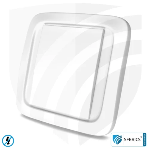 Wall transmitter TX-NA16-WAND | 2-channel remote control | master switch set-up | building biology save radio technology according to EnOcean standard