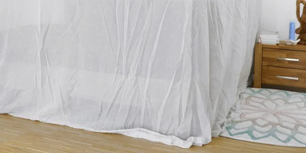 Shielding canopy Electrosmog PRO light | double bed | EMF shielding up to 99.99% (42 dB). Groundable. Effective against 5G!