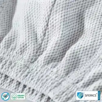 Shielding ANTIWAVE shorts for men | Protection up to 30 dB against HF electrosmog (mobile phone, WIFI, LTE) | Ideal for electrosensitive people 13 Shielding ANTIWAVE shorts for men | Protection up to 30 dB against HF electrosmog (mobile phone, WIFI, LTE) | Ideal for electrosensitive people