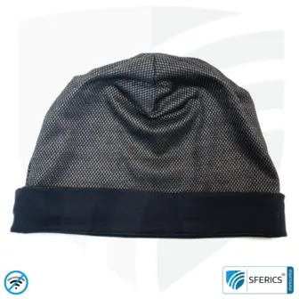 ANTIWAVE shielding cap Beany | protection against electrosmog HF with efficiency up to 99,9 % (cell phone, WIFI, LTE) | 5G ready! 28 ANTIWAVE shielding cap Beany | protection against electrosmog HF with efficiency up to 99,9 % (cell phone, WIFI, LTE) | 5G ready!